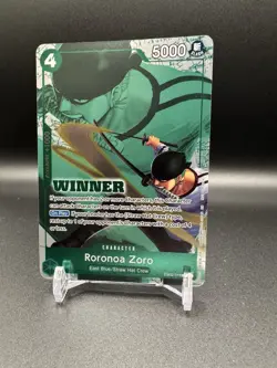 Roronoa Zoro (Winner Pack 2025 Vol. 3) EB02-019 One Piece Promotion Cards Foil - Image 3