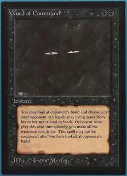 Word of Command Collectors' Edition PLD (Reserved List Card) (449519) ABUGames - Image 1