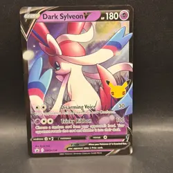 Dark Sylveon V SWSH134 SWSH: Sword & Shield Promo Cards Holo - Image 1