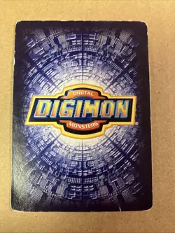 Digimon Digi Battle Series 3 Seraphimon Card BO-150 Gold Text Bandai 2000 - Image 2