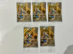 Pokemon Mimikyu SVP 075 Pokemon Center PC Stamp Promo x5 SEALED Bundle PAF - Image 1