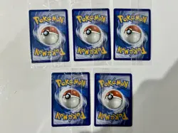 Pokemon Mimikyu SVP 075 Pokemon Center PC Stamp Promo x5 SEALED Bundle PAF - Image 2