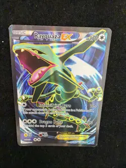 Pokemon TCG Rayquaza EX 104/108! LP/MP Condition Has Scratches On Card - Image 2