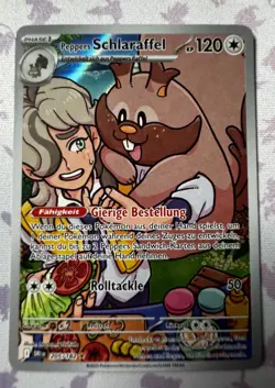 Pokemon TCG - Peppers Schlaraffel -205/182 - Ewige Rivalen - Near Mint - Deutsch - Image 1