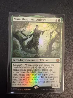 MTG English Nissa, Resurgent Animist NM Foil March of the Machine: The Aftermath - Image 1