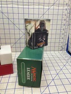 Lot of 4 Magic the Gathering Deck Boxes Ultra Pro League Leatherette Ixalan - Image 2