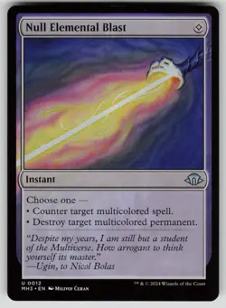 Null Elemental Blast Uncommon Modern Horizons 3 12 MTG Near Mint 2024 - Image 1