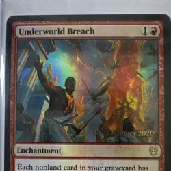 Wizards MTG Underworld Breach Theros Beyond Death Enchantment Rare Foil Red 161 - Image 3