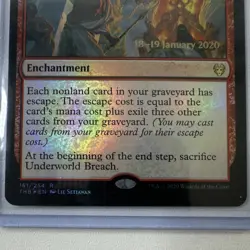 Wizards MTG Underworld Breach Theros Beyond Death Enchantment Rare Foil Red 161 - Image 4