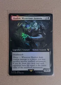 Shadow, Mysterious Assassin (Extended Art) Commander: Final Fantasy Eng. Foil NM - Image 1