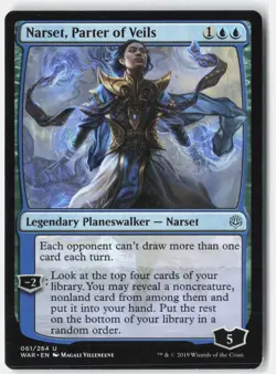 Narset, Parter of Veils 61 Uncommon War of the Spark Magic: The Gathering NM - Image 1