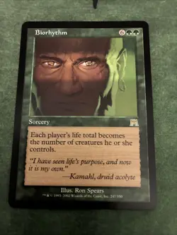Biorhythm Rare Onslaught 247 NM MTG TCG - Image 1