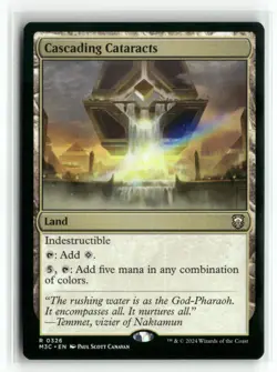 Cascading Cataracts 0326 Commander: Modern Horizons 3 M3C MTG Magic - Image 1