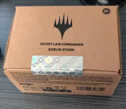 MTG Secret Lair Commander Deck Goblin Storm NEW/SEALED - Image 1