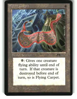 Magic The Gathering - Arabian Nights Flying Carpet Uncommon 1993 - Image 1
