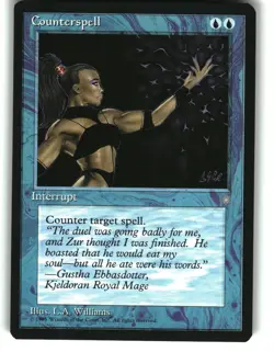 Magic the Gathering - Ice Age Counterspell 1995 64 Common - Image 1