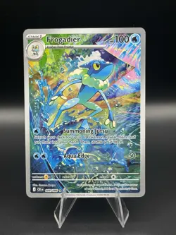 Frogadier 089/086 Chaos Rising Full Art Holo Rare Pokemon Card NM - Image 1
