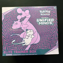 Pokemon TCG Sun & Moon Unified Minds Elite Trainer Box ETB Sealed - Image 1