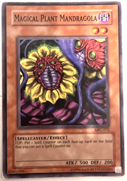 YuGiOh! - Magical Plant Mandragola - Common - Image 1