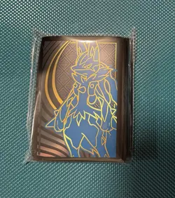 Pokemon ETB Sleeves Mega Evolutions Lucario - Image 1