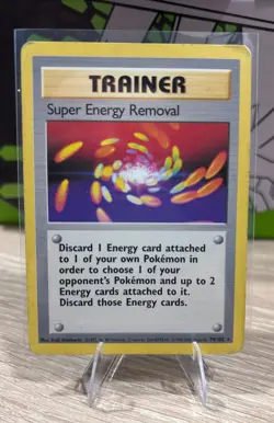 Super Energy Removal 79/102 Trainer Base Set Unlimited 1999 Pokemon TCG - Image 1