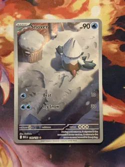 Pokemon TCG - Snover 140/132 Illustration Rare Mega Evolution - Image 1