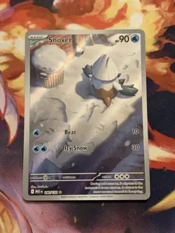 Pokemon TCG - Snover 140/132 Illustration Rare Mega Evolution - Image 2