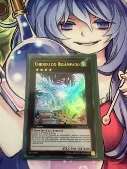 LIGHTNING CHIDORI ULTRA RARE PORTUGUESE CBLZ-EN052 PT052 NEAR MINT YUGIOH - Image 1