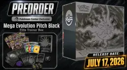 Pitch Black Elite Trainer Box ETB Pokemon Center Exclusive PRE-ORDER - Image 1