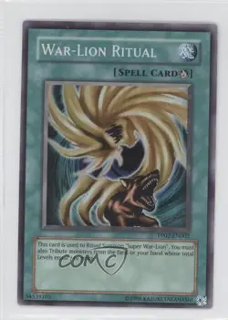War-Lion Ritual YuGiOh Premium Pack 2 #PP02-EN002 2008 READ - Image 1
