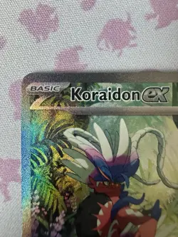 Pokemon TCG Koraidon ex Scarlet & Violet 247/198 Full Art Holo SIR EN - Image 2
