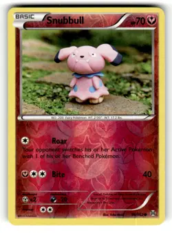 Snubbull 98/162 Common BREAKthrough Reverse Holo Pokemon Near Mint - Image 1