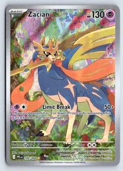 ZACIAN 100 PHANTASMAL FLAMES POKEMON LP - Image 1