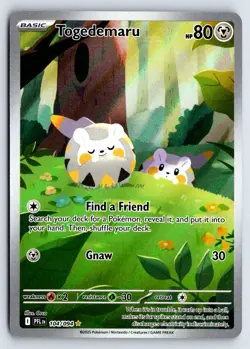 TOGEDEMARU 104 PHANTASMAL FLAMES POKEMON NM - Image 1