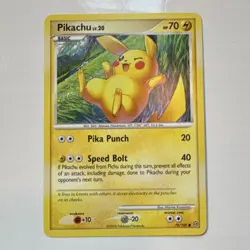 The Pokemon Company Pikachu 70/100 Stormfront Regular Common 70 HP English 2008 - Image 1