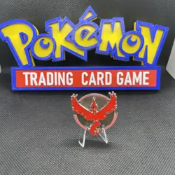Team Valor Enamel Pin | Pokemon GO | Red Moltres - Image 1