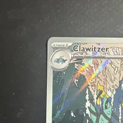Pokemon TCG Clawitzer 141/132 Illustration Rare Mega Evolution ME01 - Image 2