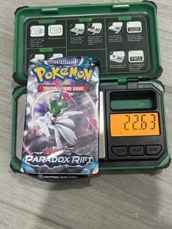 22.63g🔥HEAVY 🔥 Pokemon TCG Paradox rift Booster Pack! FACTORY SEALED!✅ - Image 1