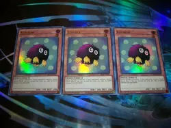 3x Kuriboh 1st Edition Ultra Rare BROL-EN062 Yu-Gi-Oh! - Image 1