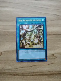 Secret Village Of The Spellcasters - Ultra Rare / Holo - MAMA-EN083 - Yugioh! - Image 1
