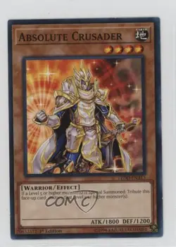Absolute Crusader 1st Ed. YuGiOh Legendary Dragon Decks #LEDD-ENA13 - Image 1
