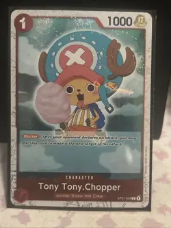 Tony Tony.Chopper Jolly Roger Foil ST01-006 C One Piece Premium Booster Best NM - Image 1