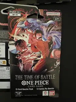 One Piece TCG English OP-16 The Time of Battle Booster Sleeved Pack x10 - Image 2