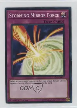 Storming Mirror Force 1st Ed. YuGiOh Legendary Dragon Decks #LEDD-ENB22 - Image 1
