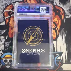 Bandai Monkey D. Luffy OP09-119 Secret Rare Foil Alt Art PSA 9 - Image 2