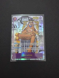 ONE PIECE Borsalino SEC OP16-073 Manga Alt Art The Time Of Battle OP-16 English - Image 1