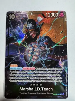 One Piece Marshall D. Teach Leader/Alt Art OP09-081 / 093🔥 - Image 4