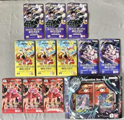 One Piece Lot, Various Sets! 11 Booster Bundles & 1 Illustration Box Vol.6 🔥 - Image 1