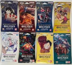 One Piece English OP01–OP15 Complete Sleeved Booster Set 🔥 Lot of 15 - Image 2