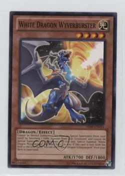 White Dragon Wyverburster Unlimited YuGiOh Shadow Specters #SHSP-EN093 - Image 1